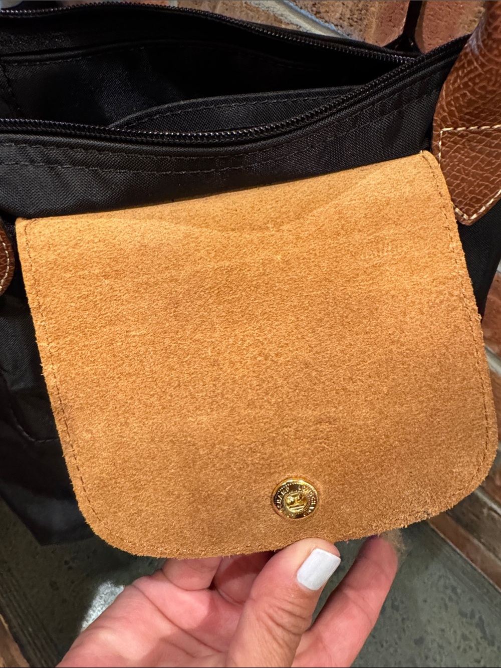 Longchamp Le Pliage Originals HandBag Small. - Picture 9 of 11